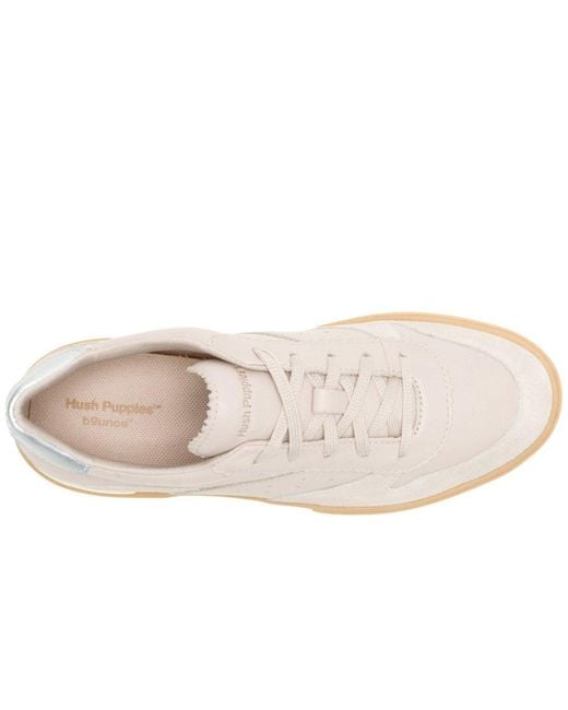 Hush Puppies White Mae Trainers