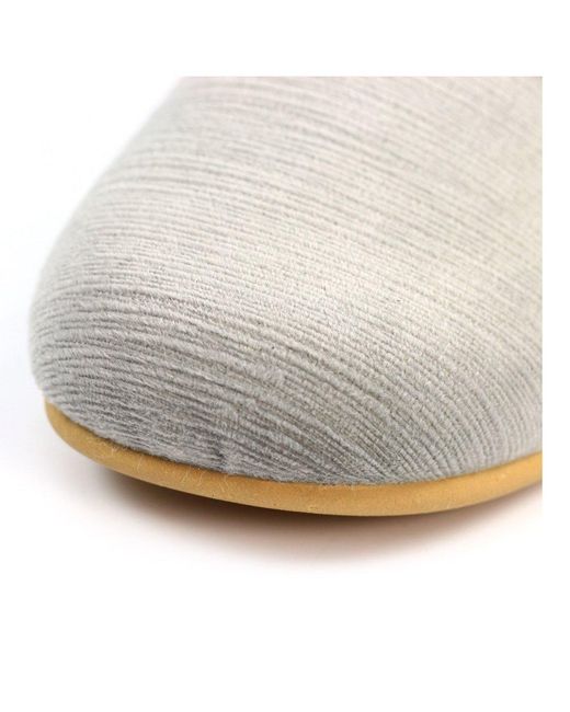 Lunar White Elm Slippers