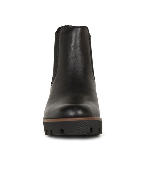 Rieker Black Acorn Ii Chelsea Boots