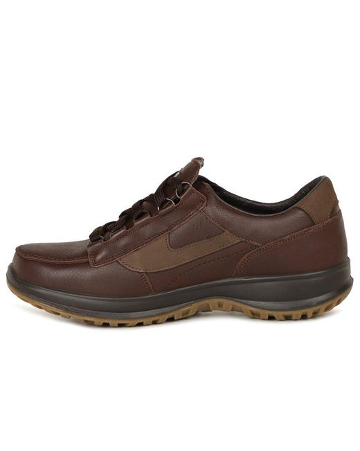 Grisport Brown Helford Walking Shoes for men