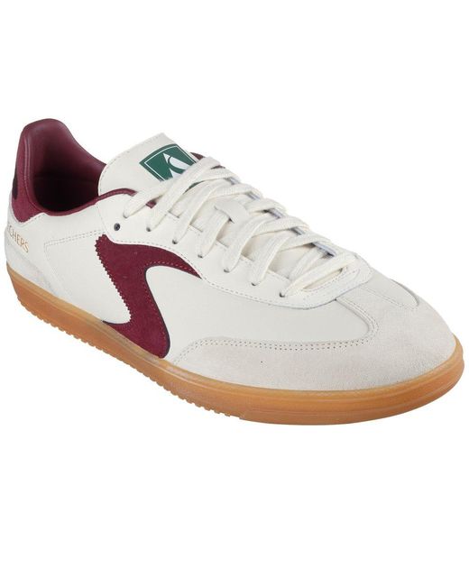 Skechers White Hotshot Pyke Trainers for men