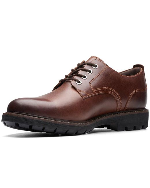 Clarks Batcombe Tie Lace Up Shoes in Brown for Men | Lyst Australia