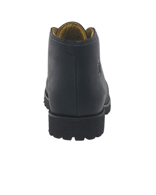 Panama Jack Black Classic (Bota) &Apos;S Waterproof Leather Lace Up Chukka Ankle Boot for men