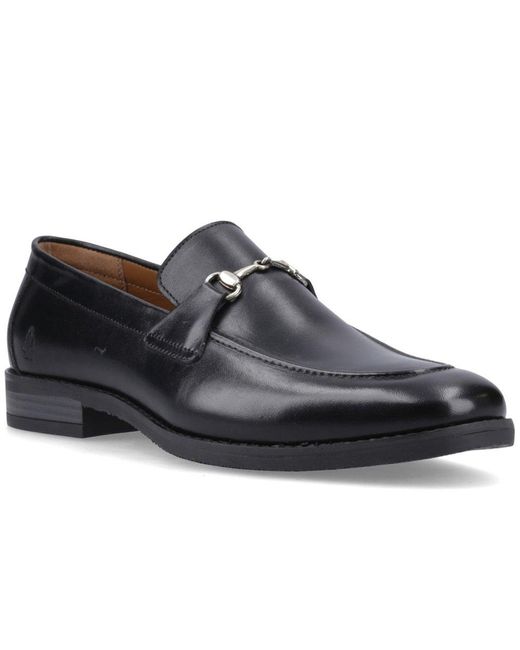 Hush Puppies Black Moses Loafers for men