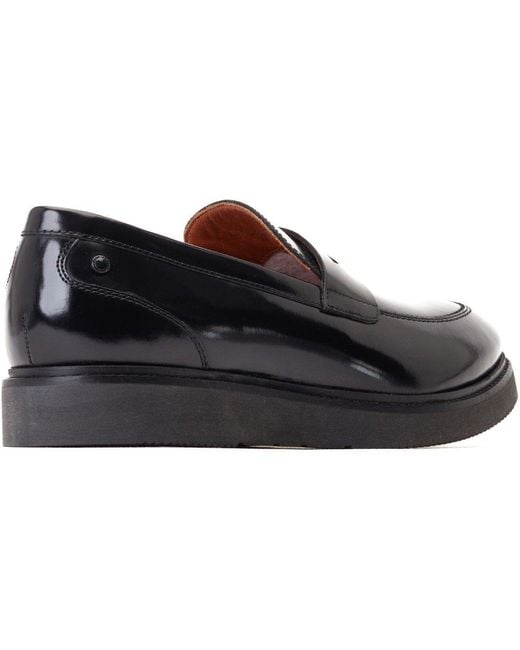 Base London Blue Sid Penny Loafers for men