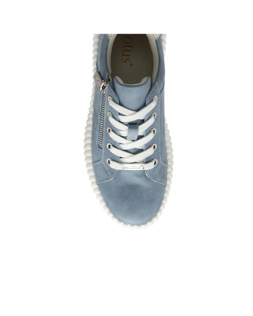 Lotus Blue Kora Trainers