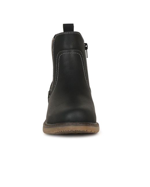 Lunar (GRS) Black Roxie Iii Chelsea Boots
