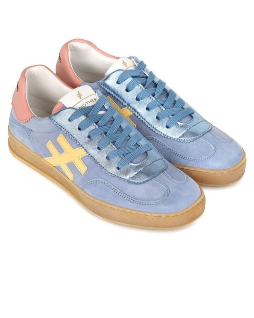 Another Trend Blue Iconic Ii Trainers
