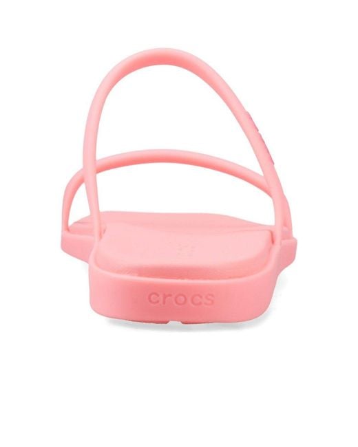 CROCSTM Pink Miami Two Strap Sandals