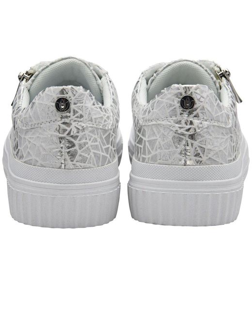 Lotus White Alexa Trainers