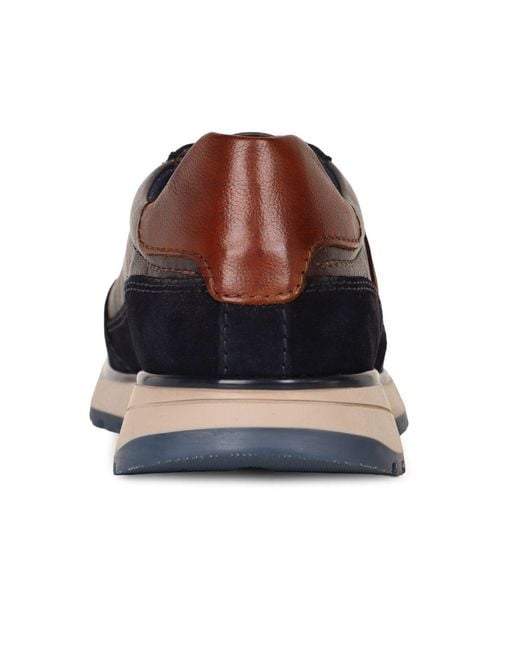 Bugatti Blue Timon Trainers for men