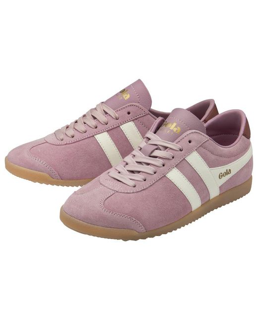 Gola Purple Bullet Suede Trainers