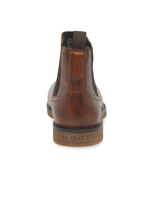 Bugatti Brown Caj Chelsea Boots for men