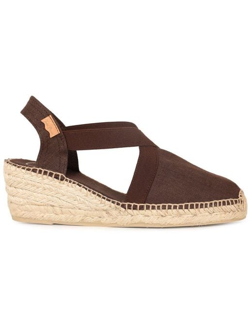 Toni Pons Blue Ter Wedge Heeled Espadrilles