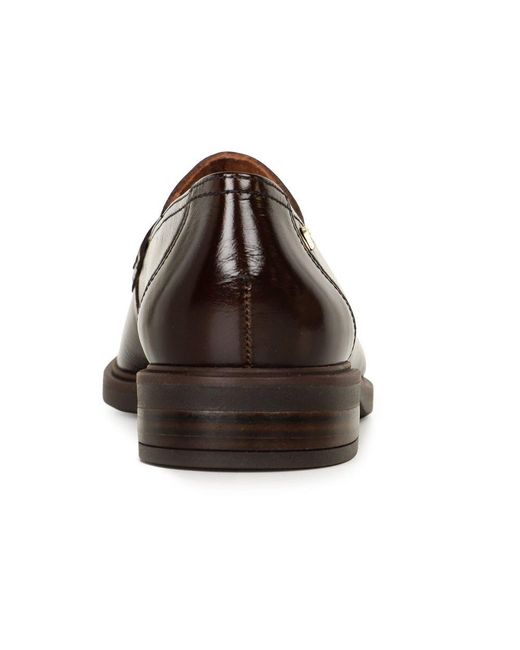 Paul Green Brown Halle Penny Loafers