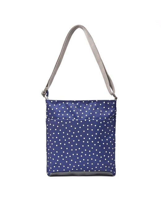 Roka Blue Kennington B Crossbody Bag