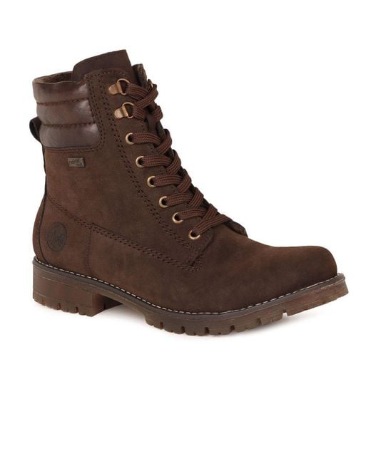 Rieker Brown Middleham Ankle Boots