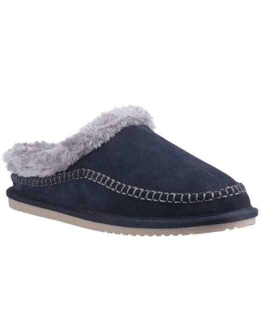 Hush Puppies Blue Atticus Slipper for men