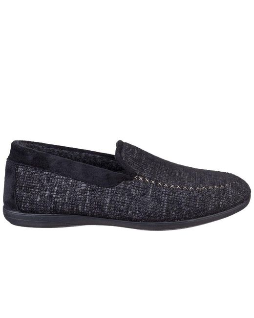 Cotswold Blue Stanley Slippers for men