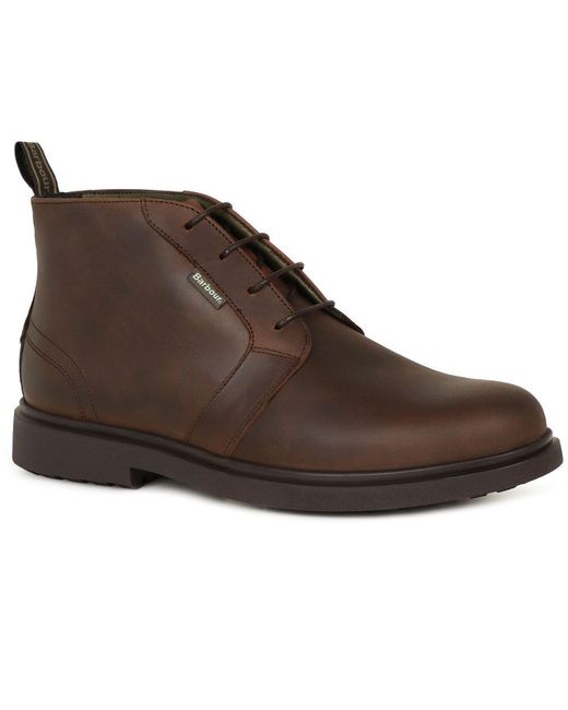 Barbour Brown Meays Chukka Boots for men