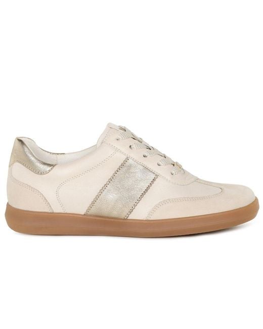 Caprice White Map Trainers