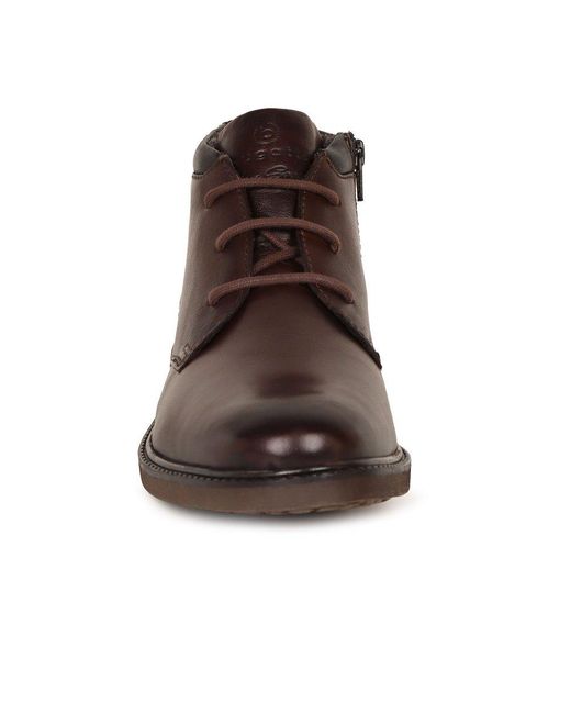Bugatti Brown Event Boots for men