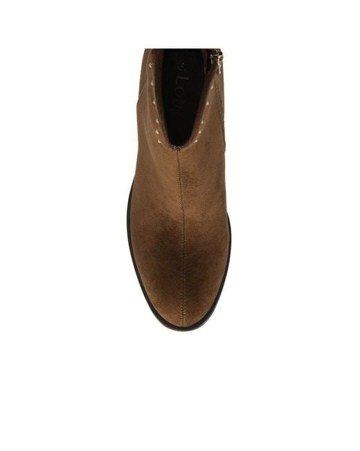 Lotus Brown Lucy Ankle Boots