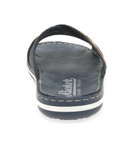 Rieker Multicolor Waves Sandals for men