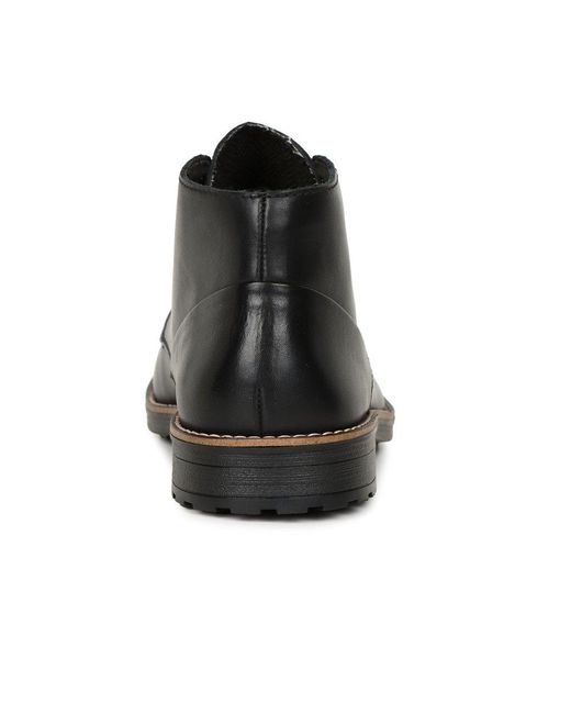 Rieker Black Borne Boots for men