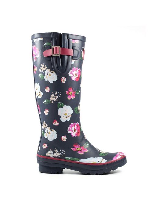 Lunar Blue Garden Wellingtons