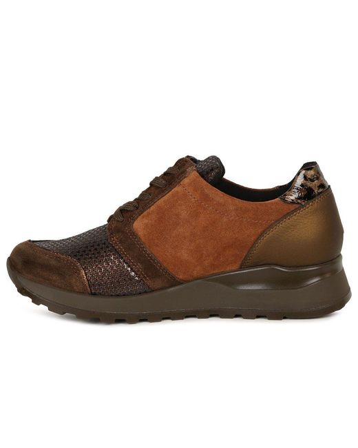 Waldläufer Brown Hiroko Trainers