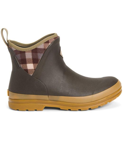 Muck Boot Brown Originals Ankle Wellingtons
