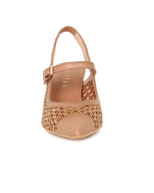Hispanitas Brown Giorgia Open Court Shoes