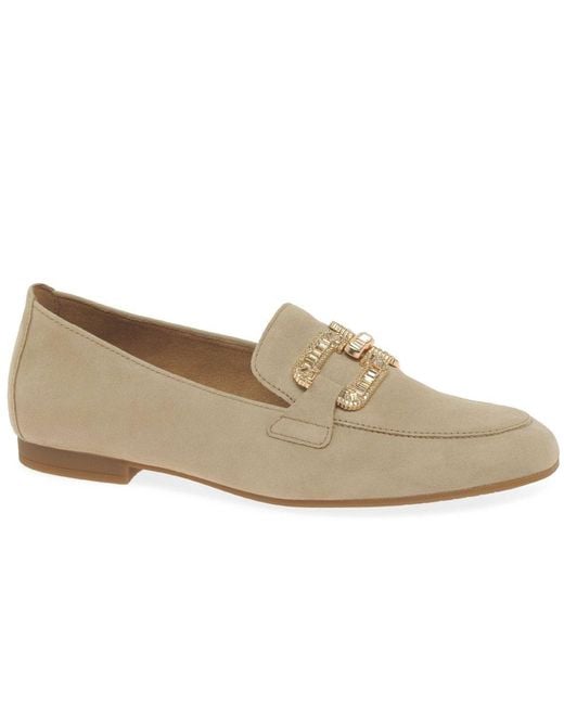 Gabor Natural Jackie Loafers