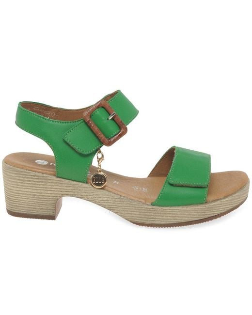 Remonte Green Calar Sandals