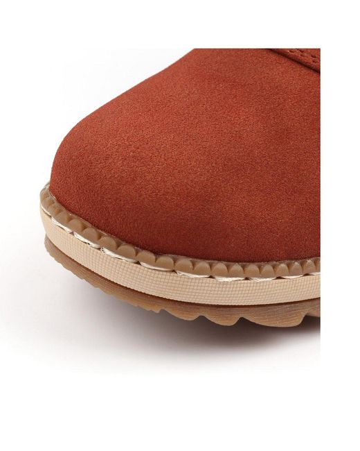 Lunar Brown Candy Ankle Boots