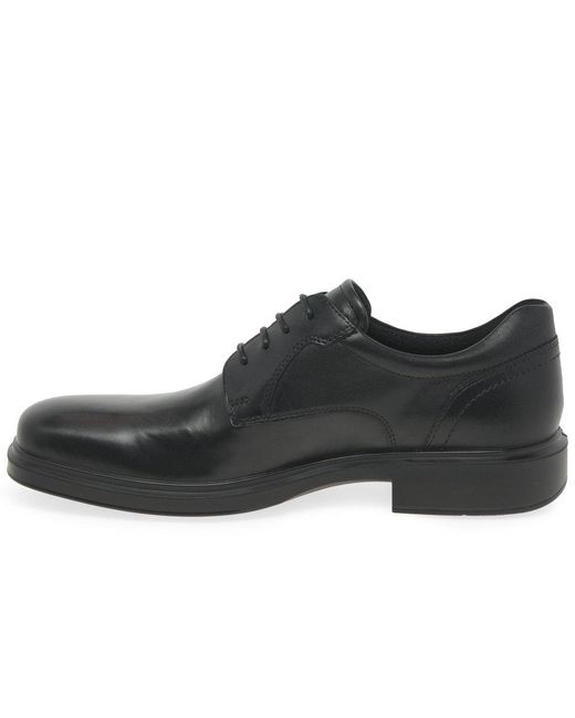 Ecco Black Helsinki 2.0 Plain Toe Tie Shoes Eu 39 (Us 5-5.5) D for men