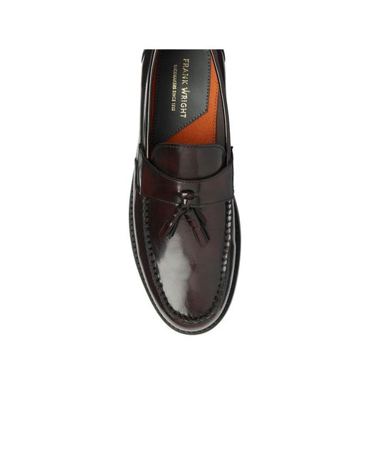 Frank Wright Black Bounty Loafers for men