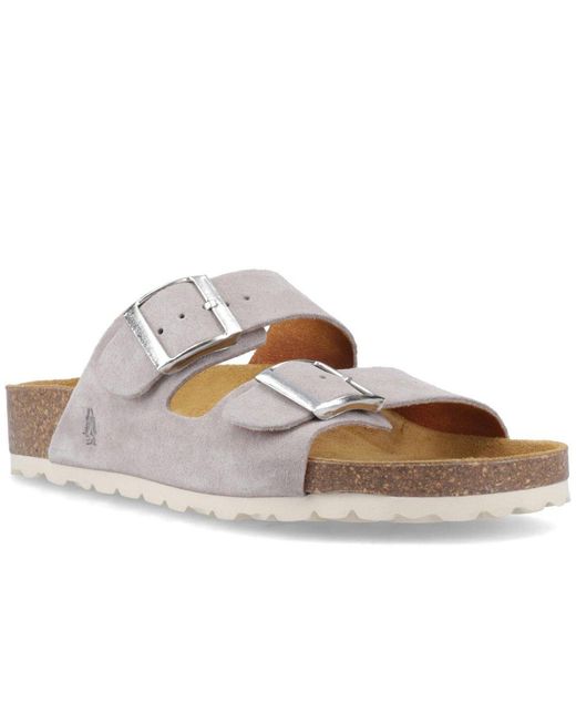 Hush Puppies Brown Brixley Mules