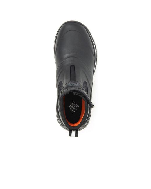 Muck Boot Black Apex Mid Zip Boots