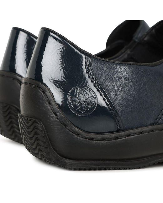 Rieker Black Century Shoes