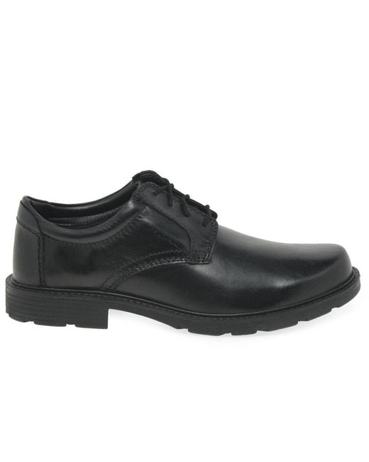 Clarks Black Kerton Lace Formal Shoes for men