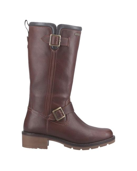 Hunter Brown Skye Long Boots