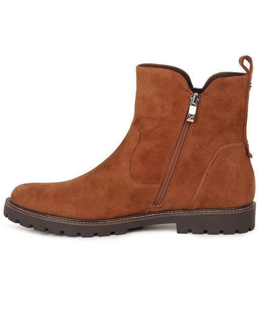 Caprice Brown Darcy Ankle Boots