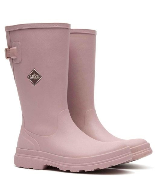 Muck Boot Pink Rainscape Tall Wellingtons