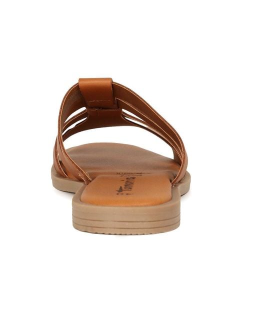 Tamaris Brown Dahlia Sandals