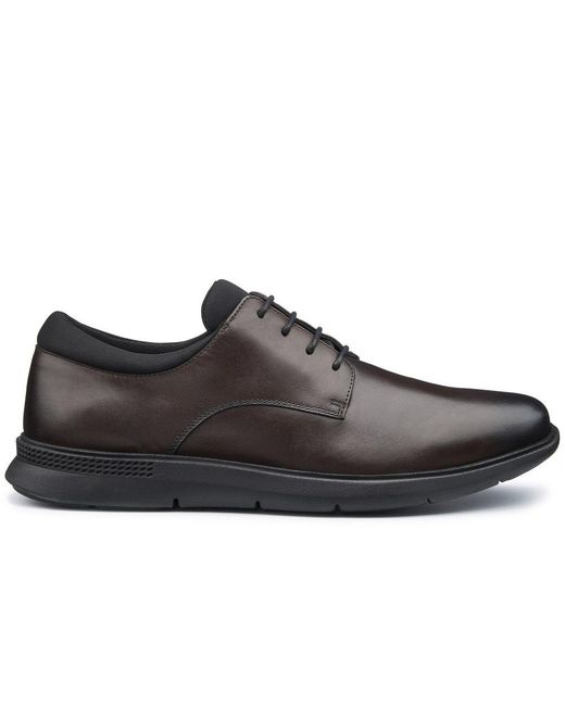 Hotter Black Hugo Shoes for men