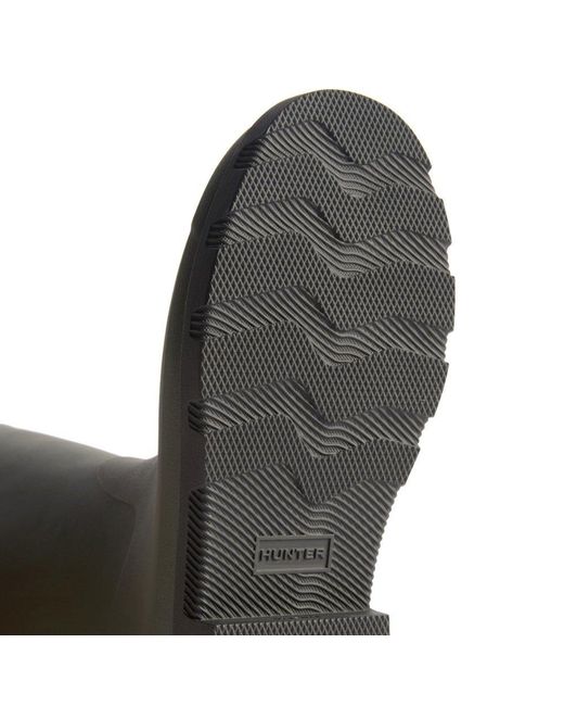 Hunter Green Field Downpour Wellingtons
