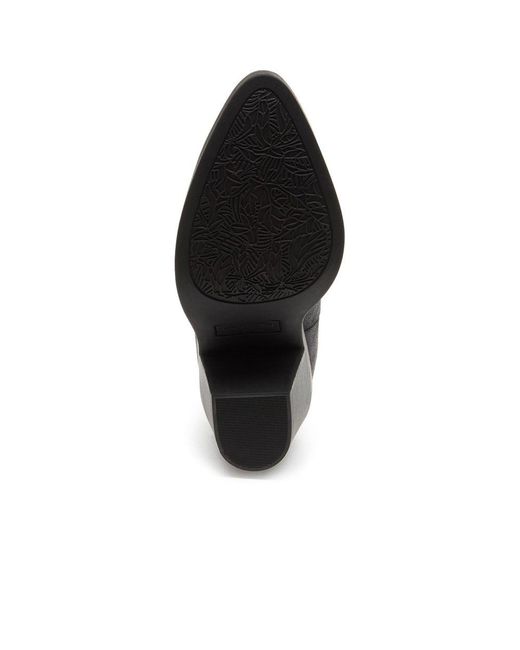Rocket Dog Black Feather Ankle Boots