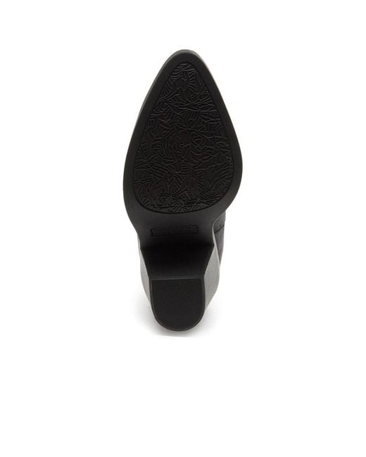 Rocket Dog Black Feather Ankle Boots